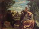 Torquato Tasso ed Eleonora d'Este - 1858  20x25  - 
