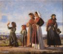 La via per la chiesa - 1873  40x45  - 