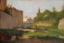Il Mugnone -   Olio su tavola, 25.5x38.5  - Galleria Nazionale d'Arte Moderna, Roma