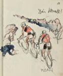 Disegni sul Giro d'Italia - 1939    - 