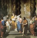 Presentazione di Gesù al tempio -   Olio su tela, 680x720  - San Giovanni in Canale, Piacenza