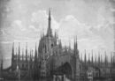 Filippo Carcano - Il Duomo di Milano, esterno -   