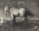 Felice Carena - Il cavallo e il bambino -   Olio su tela, 57x74