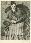Paul Cezanne - Ritratto della Sig.ra Cesanne - 1875  