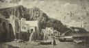 Guglielmo Ciardi - Capri - 1868  