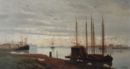 Canale della Giudecca -   Olio su tela, 50x98.5  - Fondazione Cassamarca, Treviso