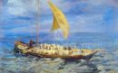 La barca dei montoni - 1911  Olio su tela, 108.5x168.5  - Società di belle arti (www.sba.it)