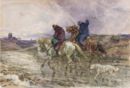 Sotto la pioggia -   Acquerello, 39x56.5  - 