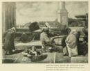 Donne che asciugano il grano, piazza dell'Ariccia  -     - Dedalo - Rassegna d arte diretta da Ugo Ojetti, Milano-Roma, 1921-22
