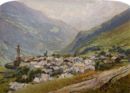 Paesello grigio - 1906  Olio su tela, 104.5x145.5  - Fondazione Cassa di Risparmio, Tortona