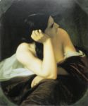L'abbandonata - 1860  Olio su Tela 77,5x63  - 