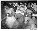 Dietro le quinte -   Pastello  - Gli impressionisti francesi - 1908