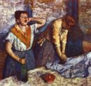 Le stiratrici - 1884  Olio su tela - 7682 cm  - Muse d'Orsay - Parigi