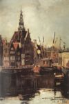 Amsterdam - 1883  Olio su tavola, 25.5x37.4  - Galleria d'Arte Moderna, Torino