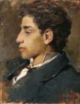 Ritratto del pittore Vincenzo Migliaro - 1876    - Gallerie d'Italia, Napoli