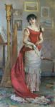 L'Arpista - 1884  Olio su tela, 229x115  - 