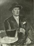 Anton Faistauer - Ritratto del poeta Hugo Von Hoffmannsthal -   
