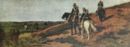 Artiglieri in manovra - 1861  Olio su tela, 21x55.5  - Fattori - Edizioni d'Arte Garzanti