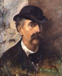Autoritratto - 1874 ca  Olio su tela, 48x39  - Galleria d'Arte Moderna Palazzo Pitti, Firenze