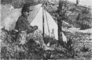 Accampamento -   Acquaforte  - Bollettino d'Arte - Nr XII giugno 1931