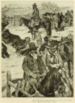 Giovanni Fattori - La Marca dei puledri in Maremma (particolare) - 1897  
