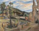 Casalaccio di Tivoli - 1929  Olio su tela, 72x92  - Collezione privata
