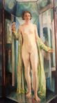 Idolo del prisma - 1925  Olio su tavola, 159x93.5  - Collezione privata