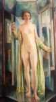 Idolo del prisma - 1925  Olio su tavola, 159x93.5  - Collezione privata