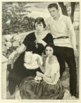 Ferruccio Ferrazzi - Ritratto della famiglia Di Fausto - 1921  