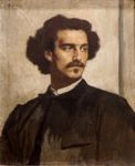 Autoritratto - 1873  Olio su tela, 62x50  - Alte Nationalgalerie, Berlino