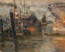 Porto di Emden - 1908    - 