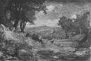 Antonio Fontanesi - Il ponticello - 1869-76  Dipinto ad olio, 40x30