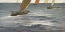 Al vento -   Olio su tela, 150.5x249.5  - Galleria d'Arte Moderna Ca' Pesaro, Venezia
