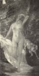 Bagnante -   Olio su tela, 57x30  - La raccolta Fiano - Galleria Pesaro - 1933