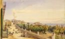 Riviera di Chiaia -   Acquarello 21,5x35  - Ermitage, San Pietroburgo