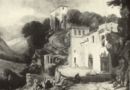 Paesaggio -   Acquerello  - La raccolta Fiano - Galleria Pesaro - 1933