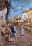 Lavandaie al Naviglio - 1894-99  Pastello e tempera su carta, 106x74  - Fondazione Cariplo, Milano