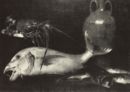 Pesci e aragosta - 1924  Olio su tela, 68x46  - La raccolta Fiano - Galleria Pesaro - 1933
