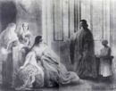 Francesco Hayez - Giorgio Cornaro inviato a Cipro ... - 1842  Acquarello con lumi di biacca
