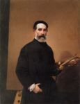 Autoritratto a settantuno anni - 1862  Olio su tela, 117x91.5  - Galleria dell'Accademia, Venezia