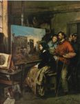Nello studio del pittore - 1861    - 