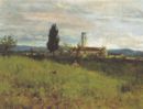 Chiesina di campagna - 1875  29x38  - Istituto Matteucci - Viareggio