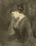 Franz Seraph von Lenbach - Frau von Trombetta -   