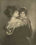 Franz Seraph von Lenbach - La signora Merk col bambino - 1898  