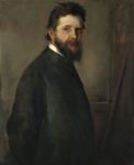 Adolf Oberlander - 1890-95  Olio su tela, 92x73  - Historische Räume der Villa Franz von Lenbach