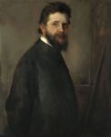 Adolf Oberlander - 1890-95  Olio su tela, 92x73  - Historische Rume der Villa Franz von Lenbach