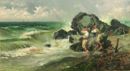 Il richiamo - 1882  Olio su tela, 110x60  - 