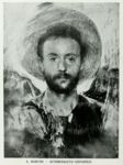 Antonio Mancini - Autoritratto giovanile -   