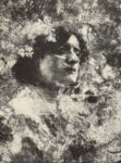 Donna tra erbe e fiori -   Olio su tela, 50x38  - La raccolta Fiano - Galleria Pesaro - 1933