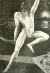 Arlecchino -   Pastello  - Emporium - n° 244 Aprile 1915
